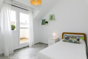 Departamento urbano, 2 habitaciones | 2 habitaciones, wifi gratis y ropa de cama 