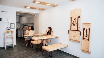 Daily buffet breakfast (EUR 4.5 per person)