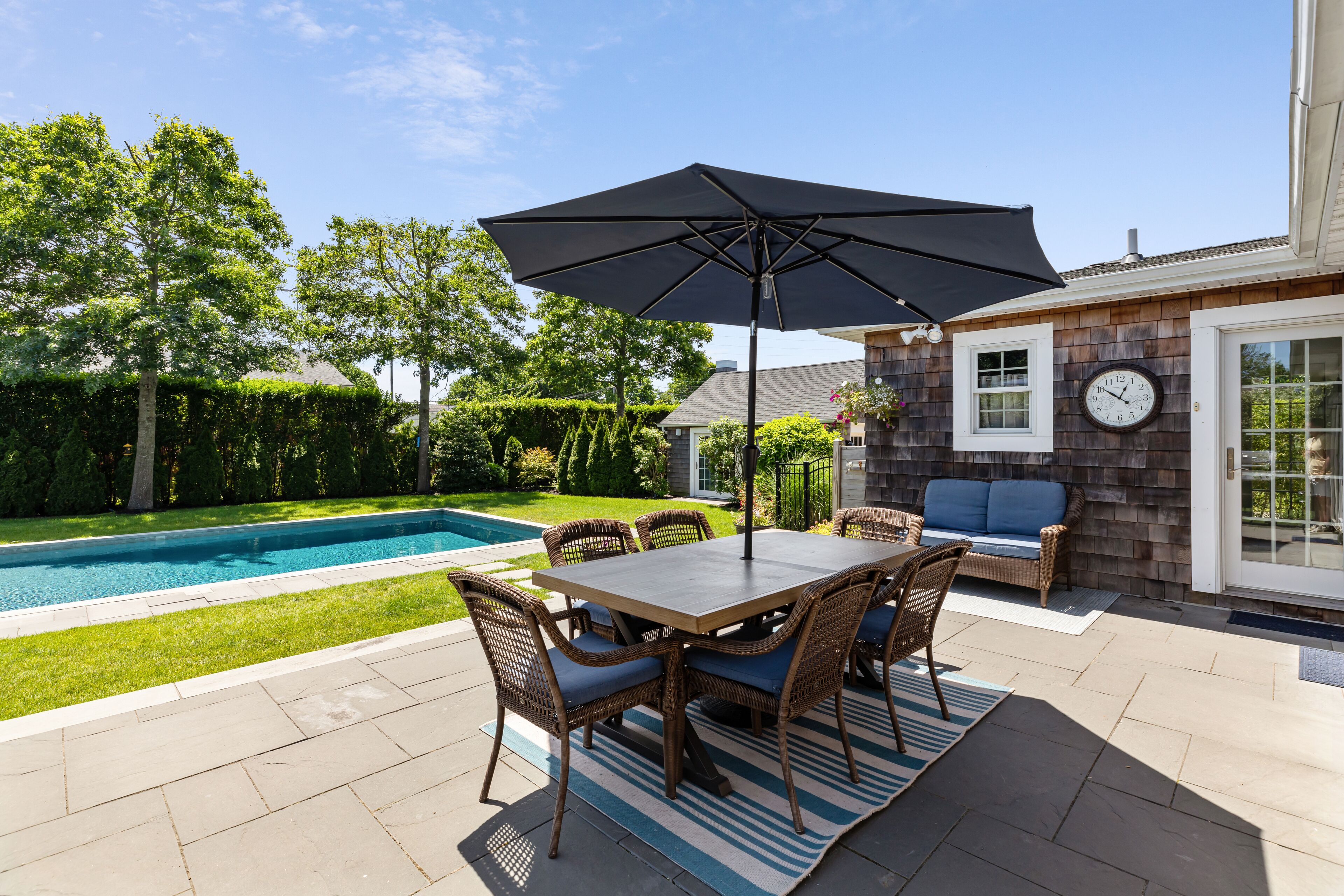 Southampton Village Renovated Sun-filled Charming Home, Heated Salt water Pool