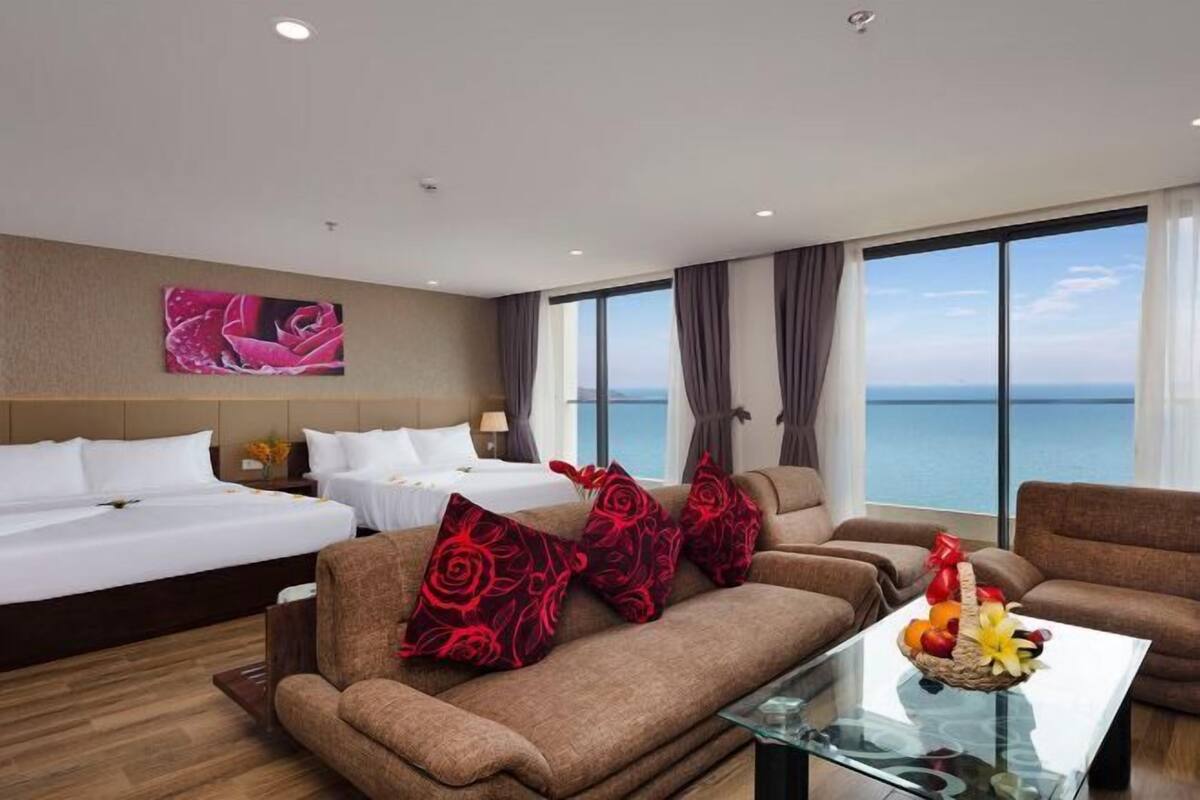 Minibar, in-room safe, desk, blackout curtains