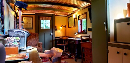 Historic, Completely Restored 1929 Caboose in Beautiful North Georgia Mountains