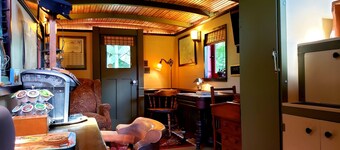 Historic, Completely Restored 1929 Caboose in Beautiful North Georgia Mountains