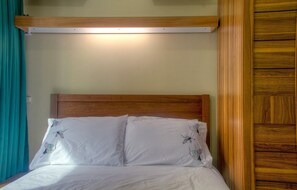 1 غرفة نوم ومكواة/لوح كي وواي فاي وملاءات أسرّة