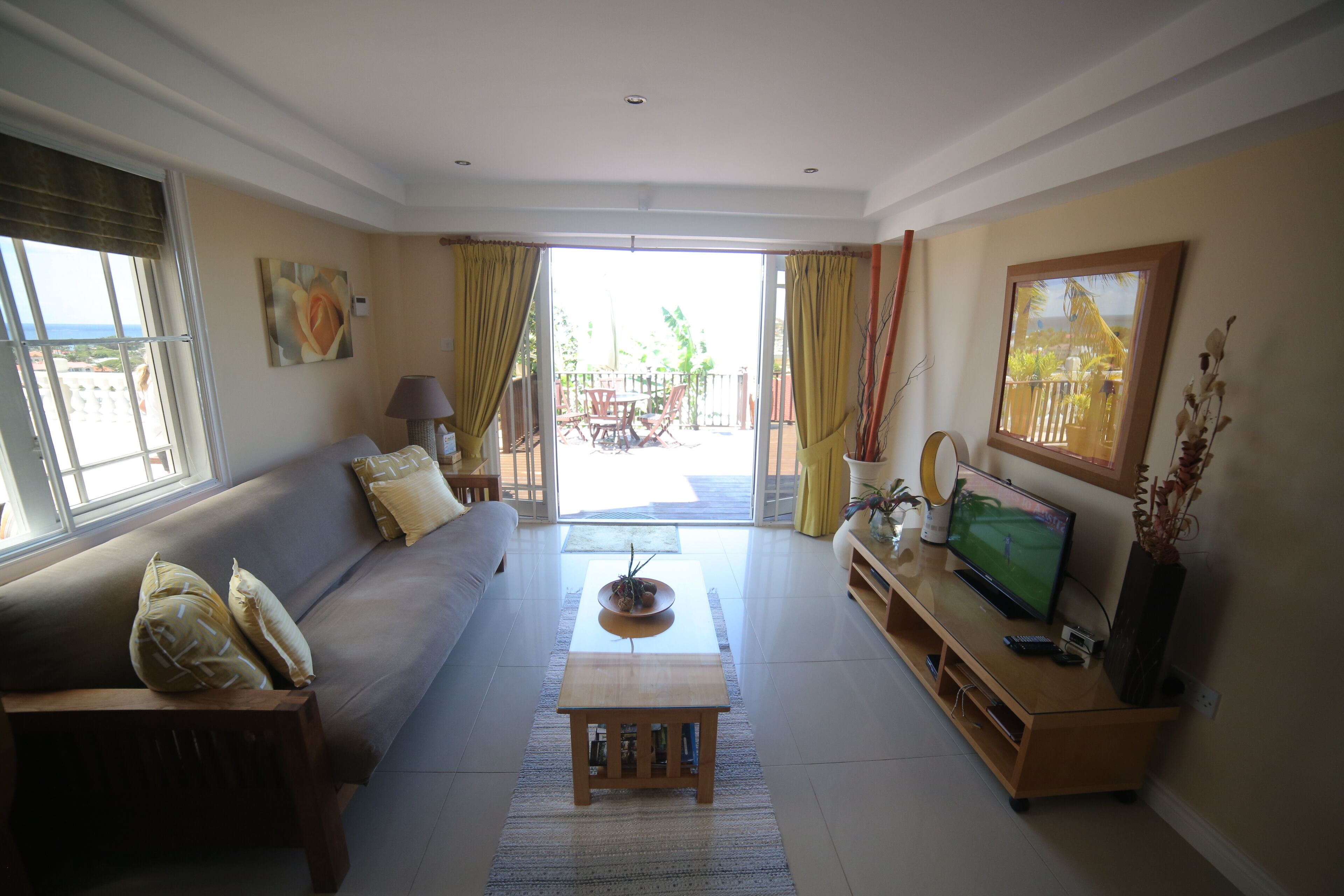 Smart TV, reproductor de DVD, libros y estéreo 