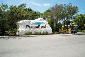 Entrada de la propiedad