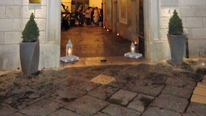 Entrada de la propiedad