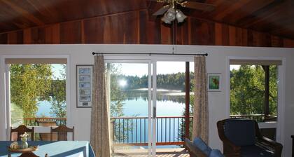 Base Your Alaskan Adventure On A Private, Motor-free Lake!