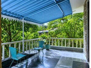 Premium-Doppelzimmer, Gartenblick | Balkon