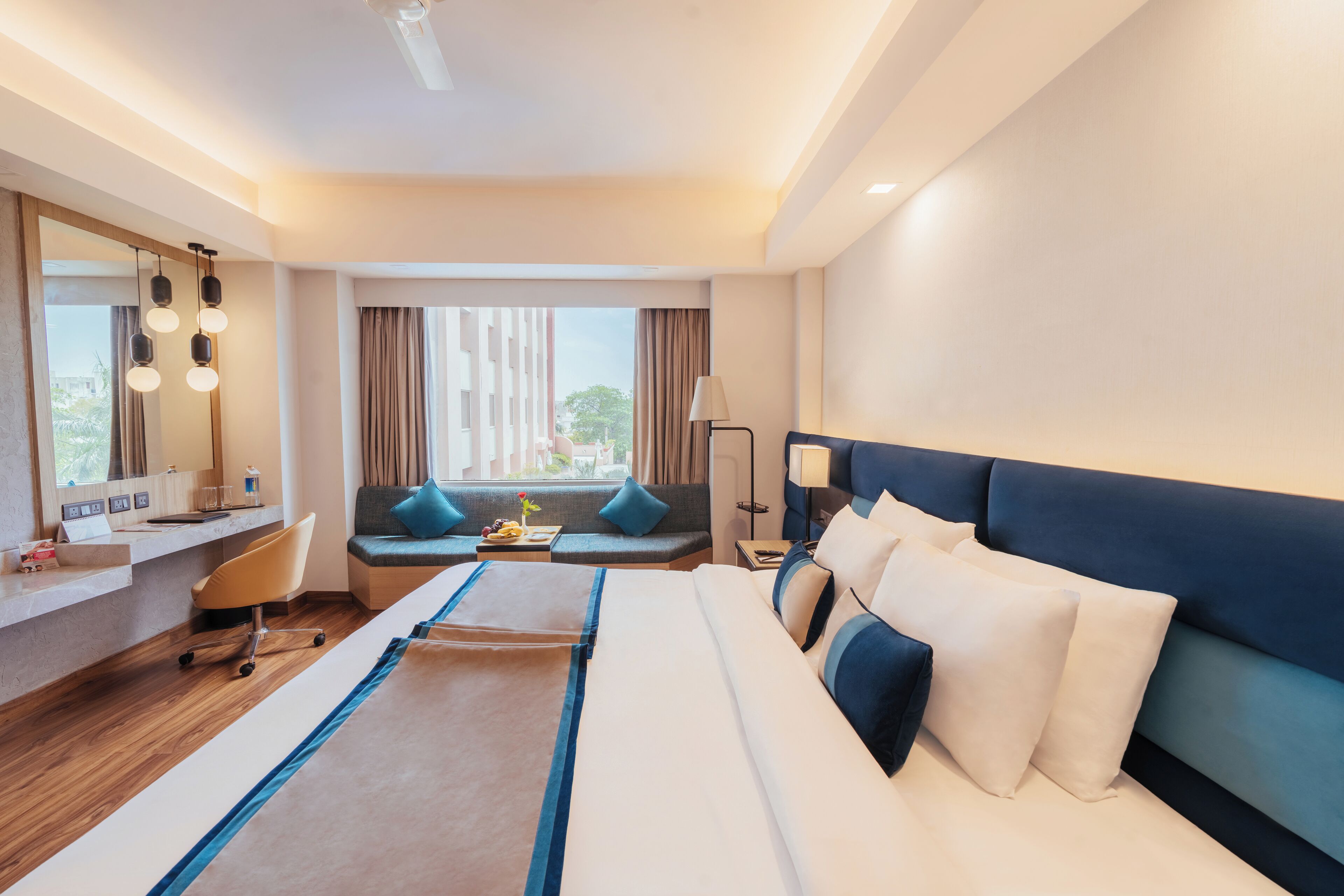 luxury room | 1 bedroom, minibar, in-room safe, individually decorated