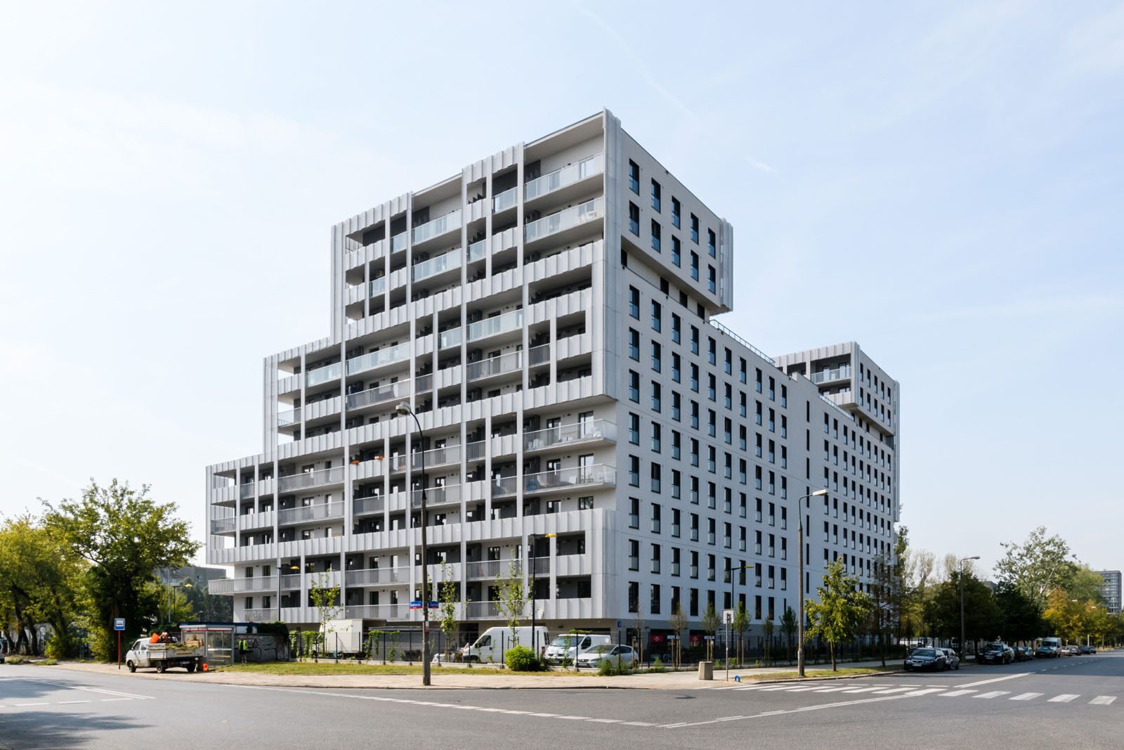 Blick von der Unterkunft