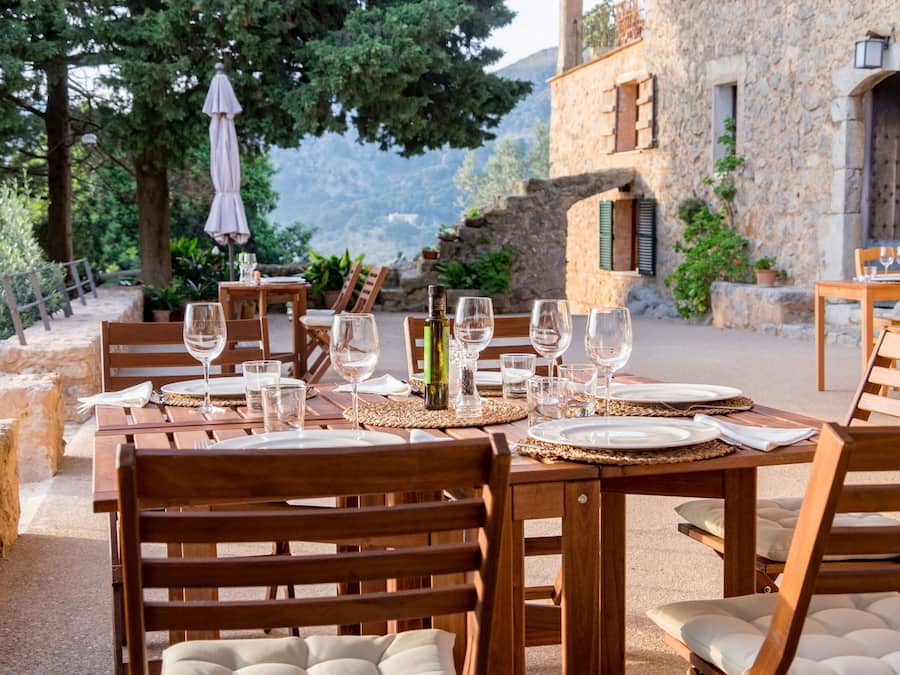 Restaurante al aire libre