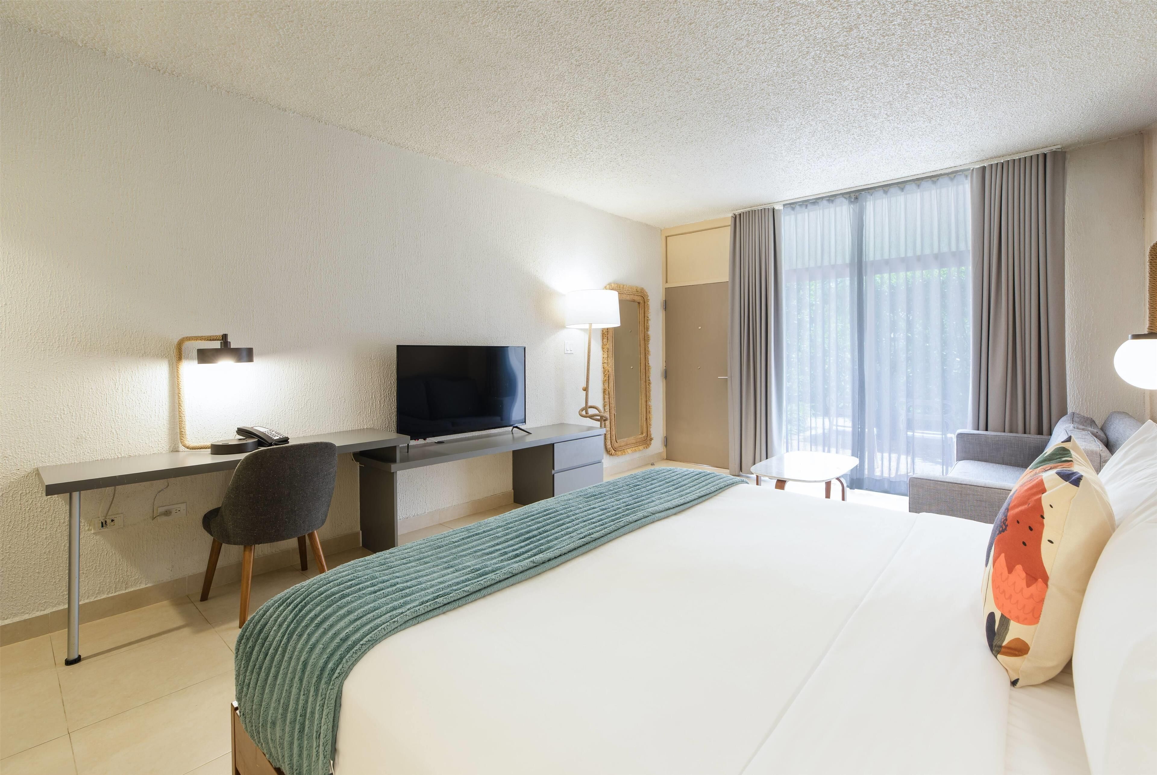 1 soverom, sengetøy av topp kvalitet og senger med overmadrass