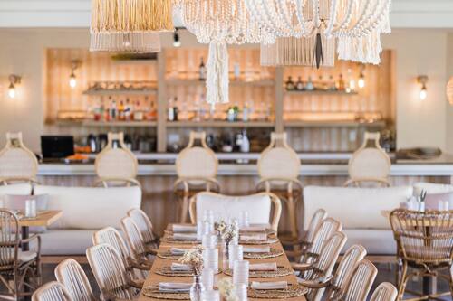 5 restaurants; ze serveren er ontbijt, lunch, diner en brunch