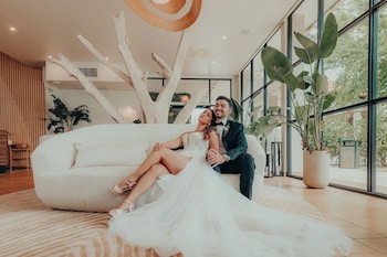 Indoor wedding at Wyndham Palmas Beach and Golf Boutique Resort