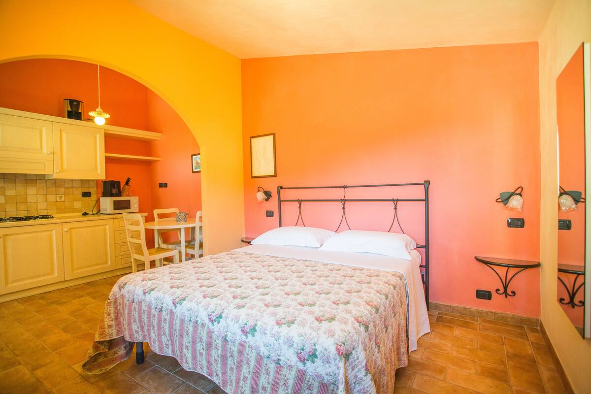 Estudio | Decoración individual, mobiliario individual, wifi gratis y ropa de cama