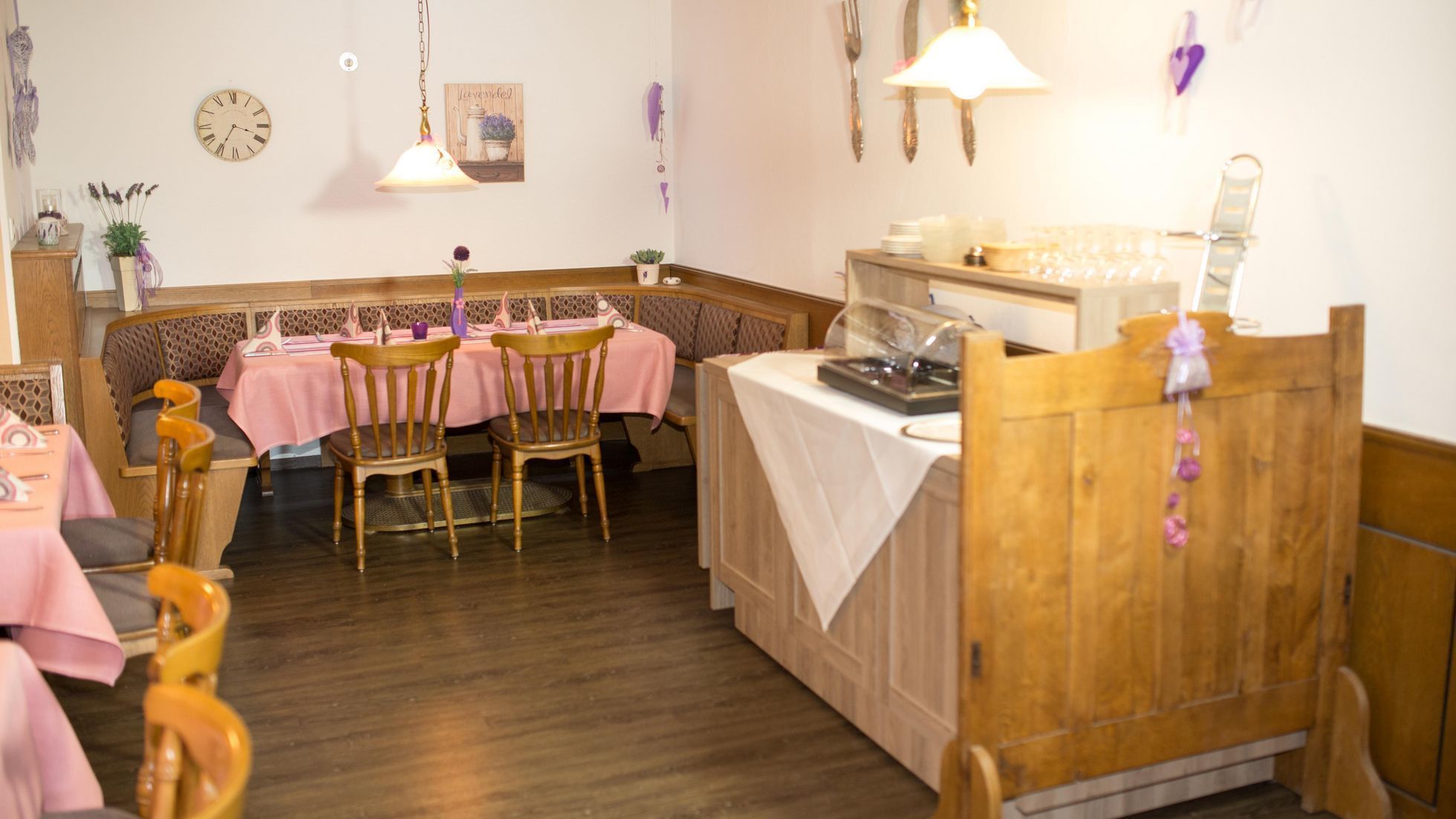 Daily buffet breakfast (EUR 10 per person)