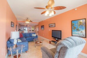 Condo, 2 Bedrooms, Balcony | Living room