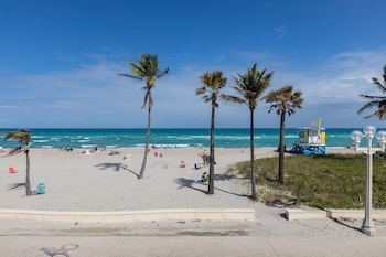 On the beach at Paradise Oceanfront HBH