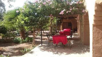 Lunch and dinner served, Moroccan cuisine