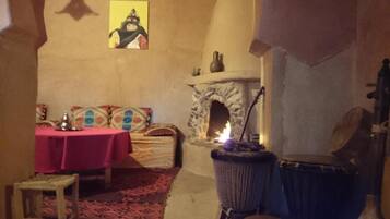 Lunch and dinner served, Moroccan cuisine