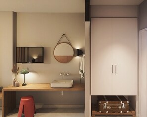 Superior Studio, Balcony, Sea View | Wardrobe - Melitti Hotel (Rethymno)