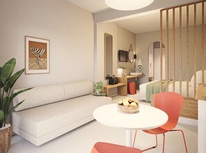 Living area - Melitti Hotel (Rethymno)