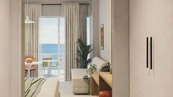 Superior Studio, Balcony, Sea View | Balcony view