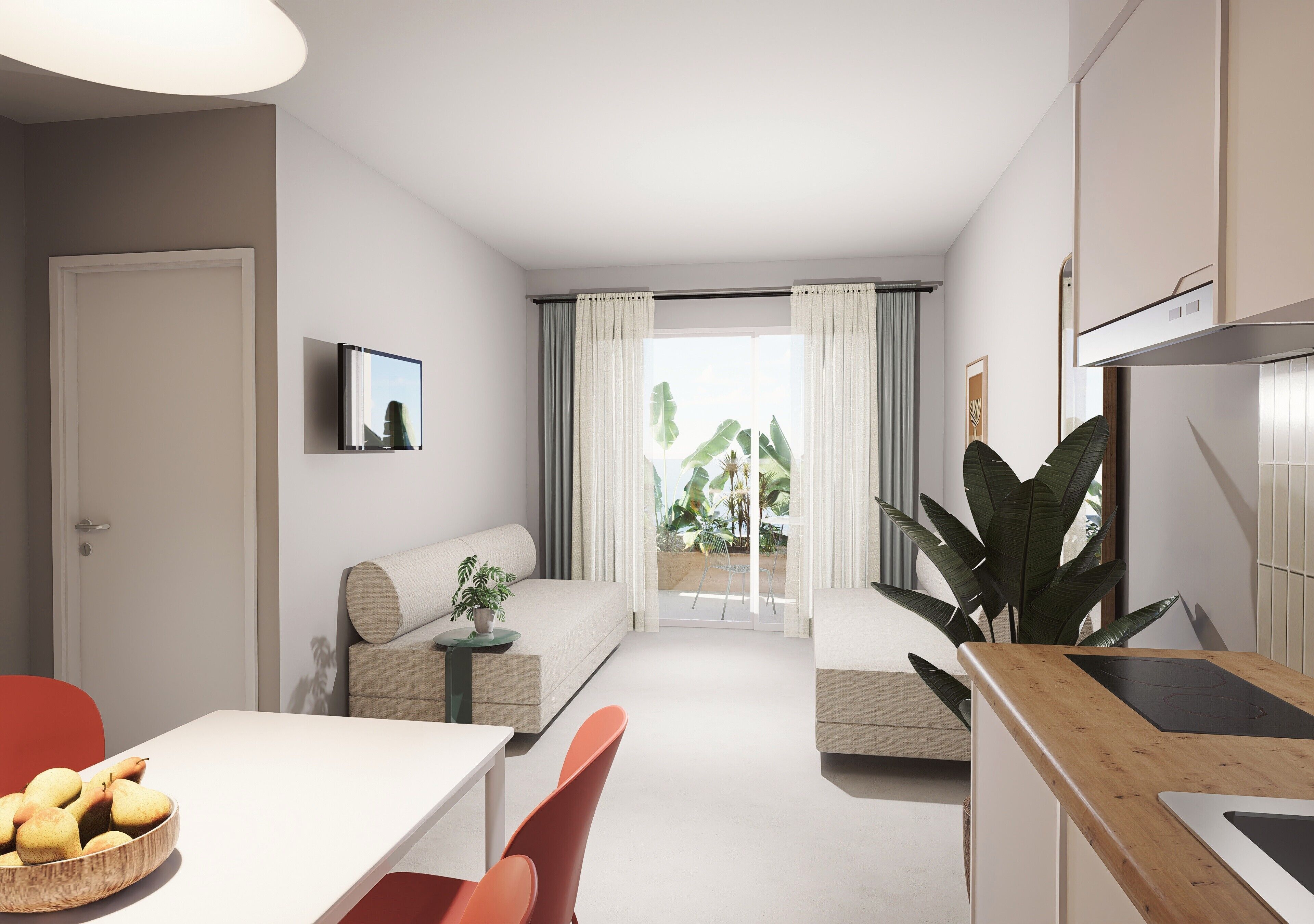 Superior Apartment, 1 Bedroom, Balcony | View from room