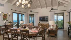 Dining - Marathon:  Full AC! Pool! Amazing Views! (St. John)