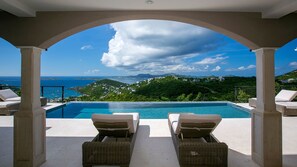 Pool - Marathon: Full AC! Pool! Amazing Views! (St. John)
