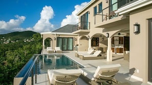 Pool - Marathon: Full AC! Pool! Amazing Views! (St. John)