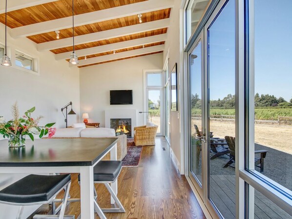 Interior - Sonoma-Napa Wine Country retreat. Surrounded by vineyards, views, & privacy (Sonoma)