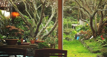 Casa das 2 Marias est une maison açorienne traditionnelle située dans le centre de Furnas