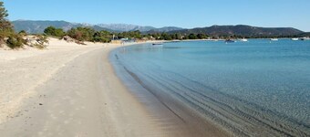 Villa porto Vecchio heated pool 800 from the beach cabanon bleu