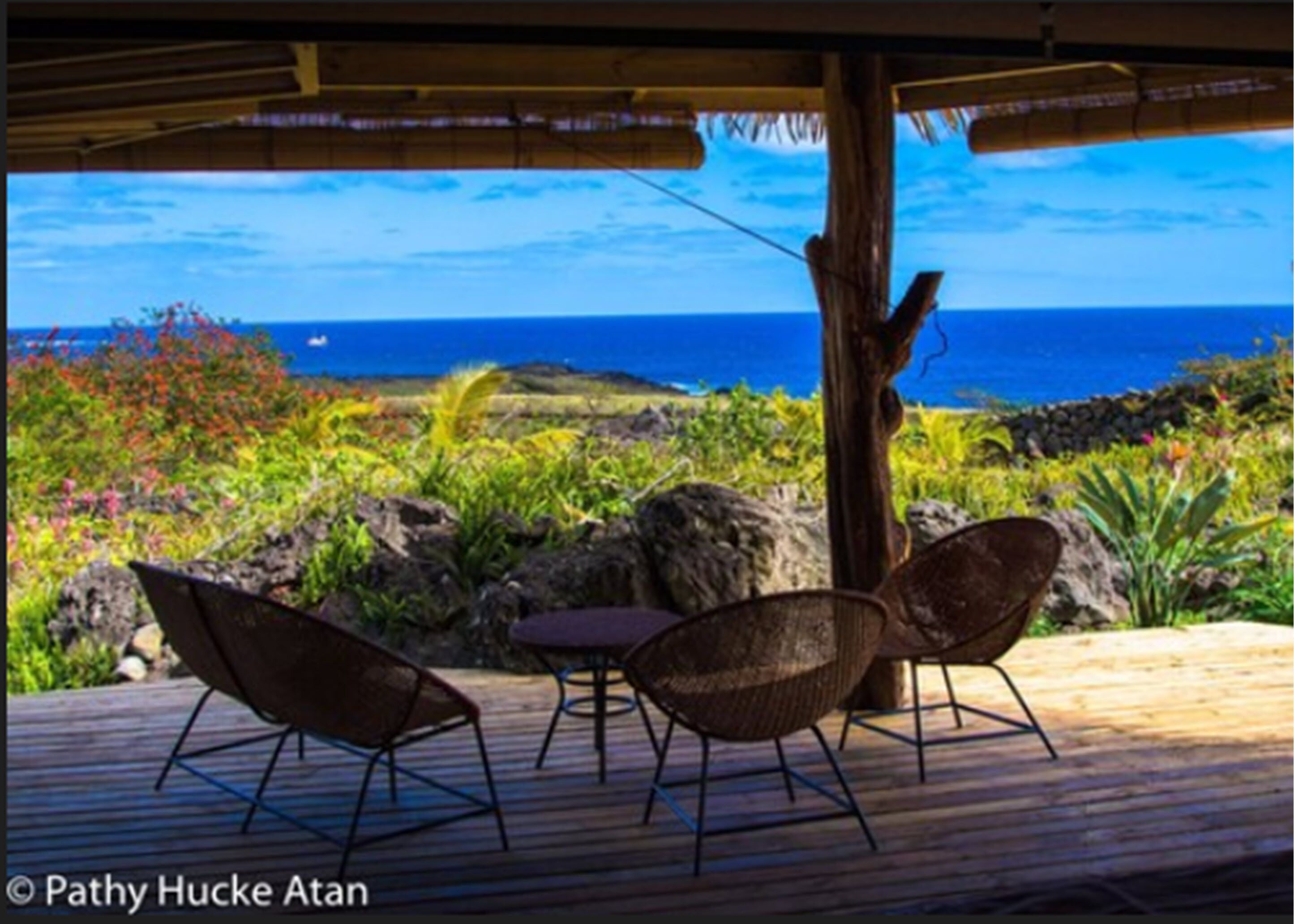 Bungalow (Hakanini) | Vista del balcón