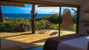 バンガロー (Hakanini) | エジプト綿のシーツ、高級寝具、セーフティボックス (室内)、客室ごとに異なる装飾