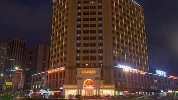 Front of property – evening/night