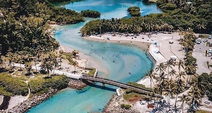Tropical Jupiter Bay Garden View in der Nähe von Carlin Park Beach, Geschäften, Restaurants & Fun
