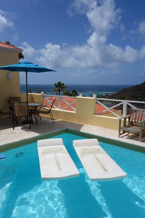 Outdoor pool - Private Pool, Ocean View! Enjoy this Amazing Villa! (Christiansted)