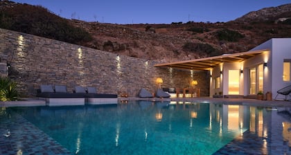 Parikia Paros Private Villa mit Meerblick