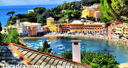 Hienostunut huoneisto merinäköalalla Cinque Terren, Portofinon, Sestri Levanten vieressä