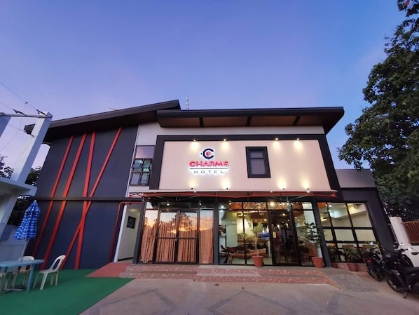 Façade de l’hébergement