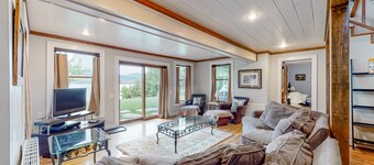 Lakefront home with outdoor firepit & private dock - near downtown