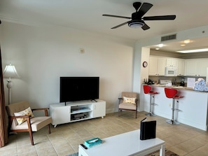 Smart TV, books, music library