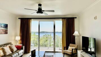 TV connectée, livres, médiathèque