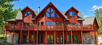 Grand Meadows Lodge, fantastisk utsikt, nära Whiteface & Lake Placid, 3D / VR-tur