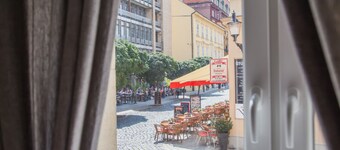 Downtown pedestrian zone apartment