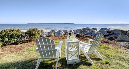 Elegantti St. Simons Island Honeymoon Beach Cottage Lähellä Pier Village