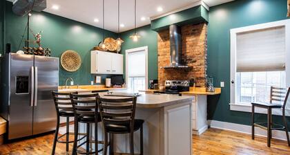 Centro Histórico Loft | 9 + camas | 10 minutos a Louisville Expo y Churchill
