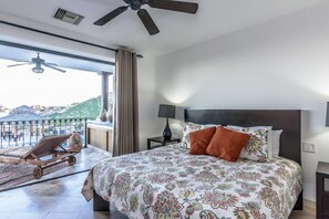 2 habitaciones, caja de seguridad en la habitación y escritorio 